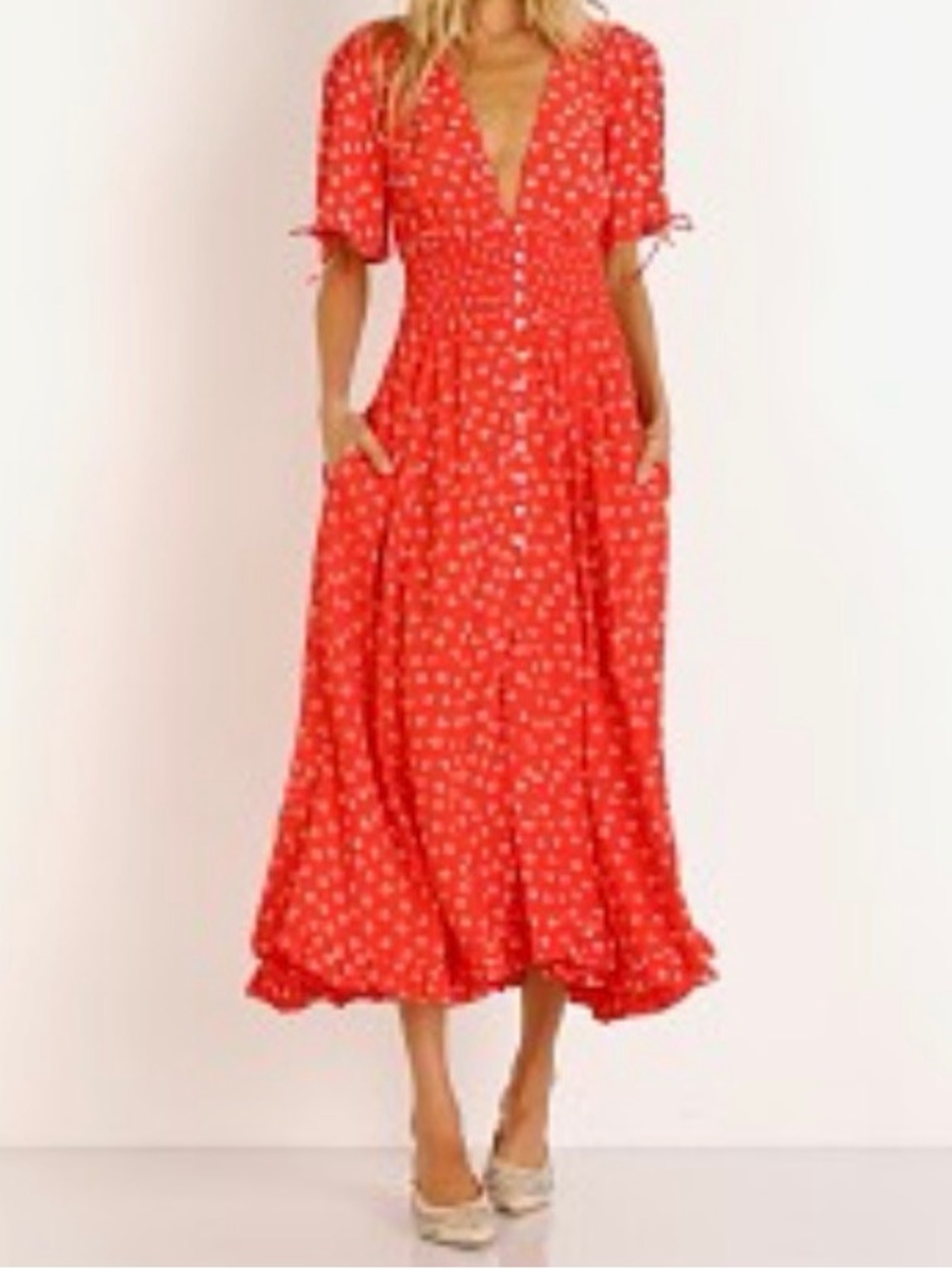 Olivia dress by Cleobella. Fun and flirty